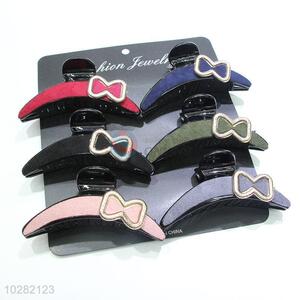 China Wholesale Children Bowknot Shinning Hairpins