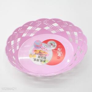 Good sale decorative pattern plastic storage dish/plate