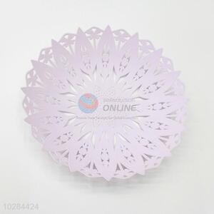 Best selling purple lace edged storage dish/plate