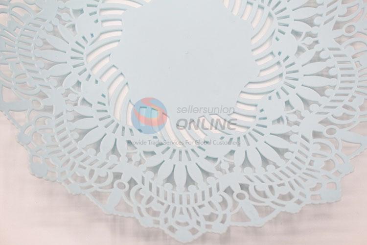 Promotional lace edged storage dish/plate