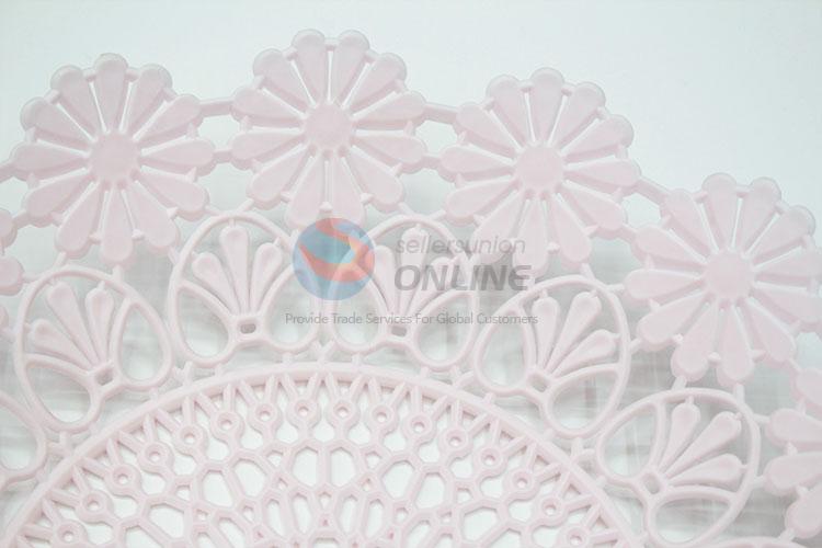 Popular promotional lace edged storage dish/plate