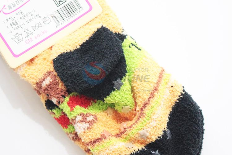 Hot selling new popular children summer cotton low cut ped socks