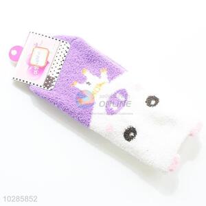 Delicate design new arrival children winter cat socks