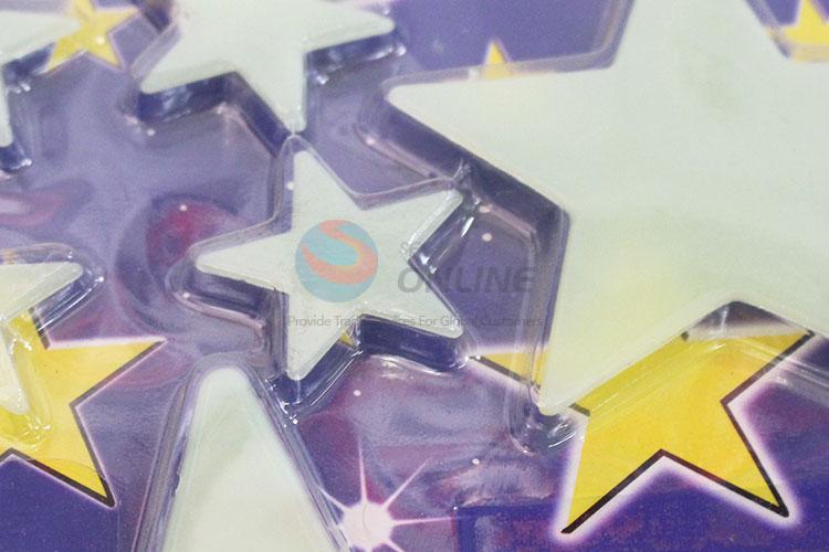 Cheap high sales fashion star shape luminous stickers