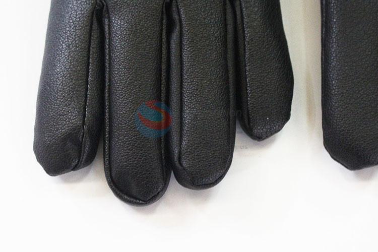 Low price cool useful black women glove