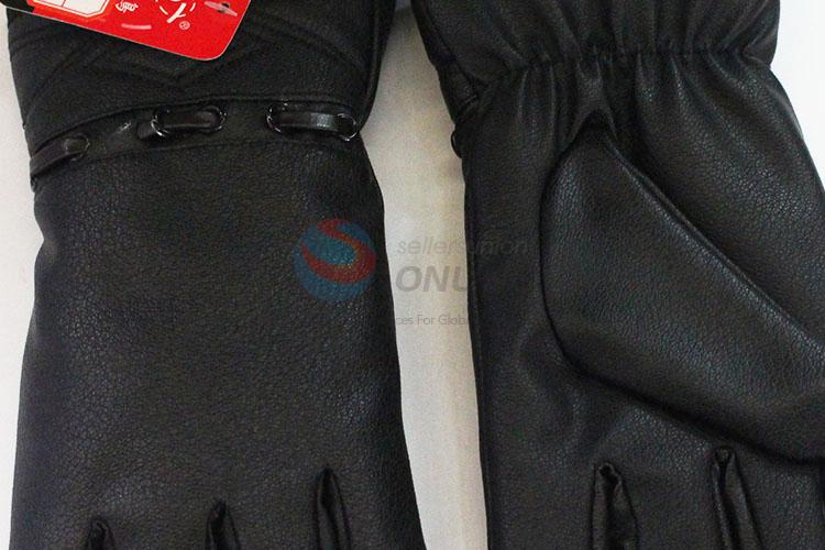 Low price cool useful black women glove