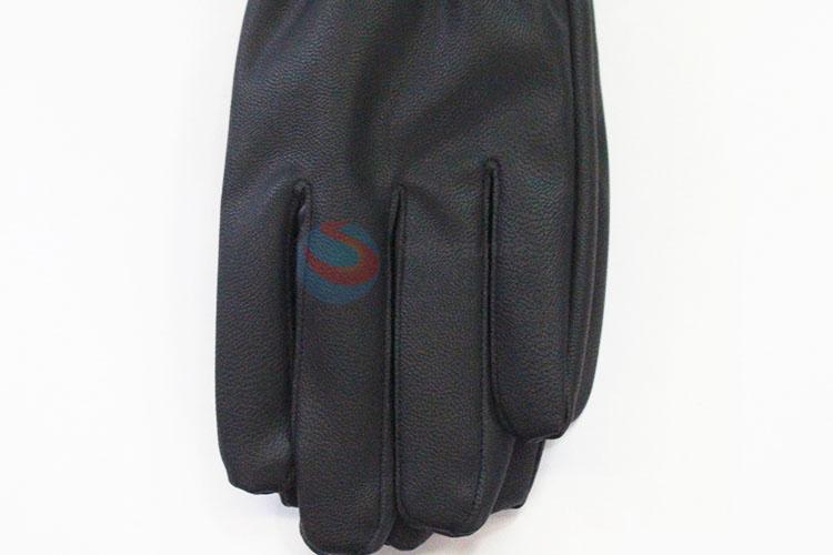 Wholesale low price best fashion black men glove