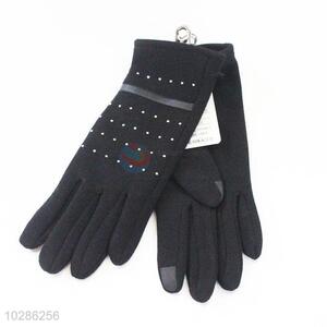 New product top quality cool black women glove