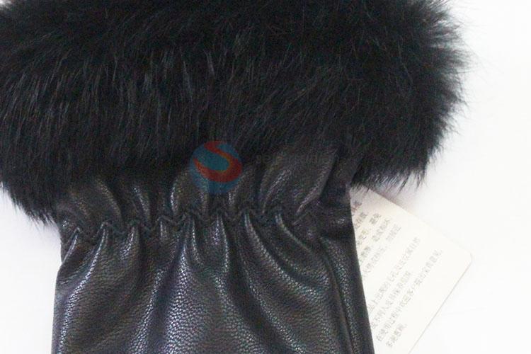 China factory price best fashion black women glove