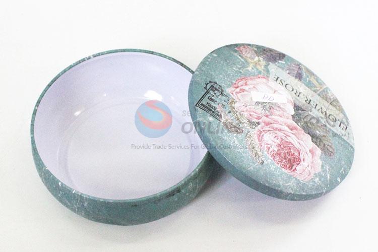 Hot Sale  Bowl Shape Storage Can Tin Seal Container Box