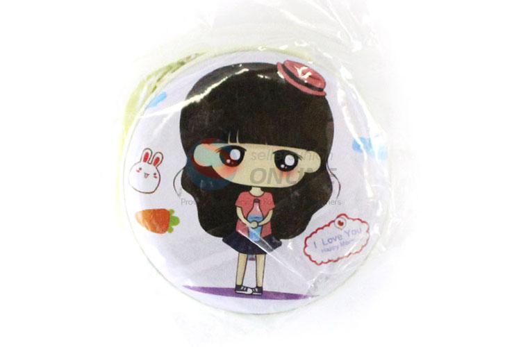 Creative Printing Coin Purse Round Coin Pouch With Zipper