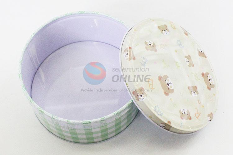 Cute Design Circular Storage Box Small Storage Case