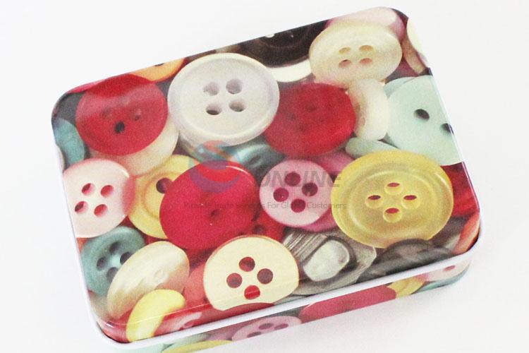 Custom Button Pattern Card Case Fashion Card Holder