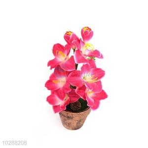 Popular Colorful Artificial Flower Bonsai Decorative Fake Plant