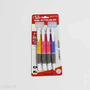 Wholesale Plastic 4 Ball-point Pens for Promotion