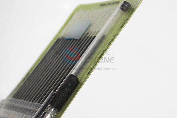 School Stationery Gel Ink Pen with 15 Ink Refills