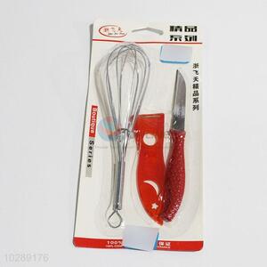 High Quality Egg Whisk, Fruit Peeler, Knife