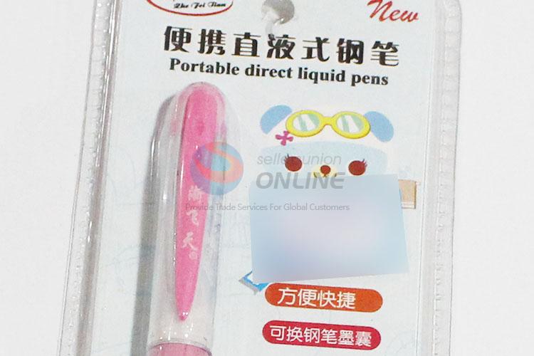 Factory Direct Portable Direct Liquid Pens Fountain Pen