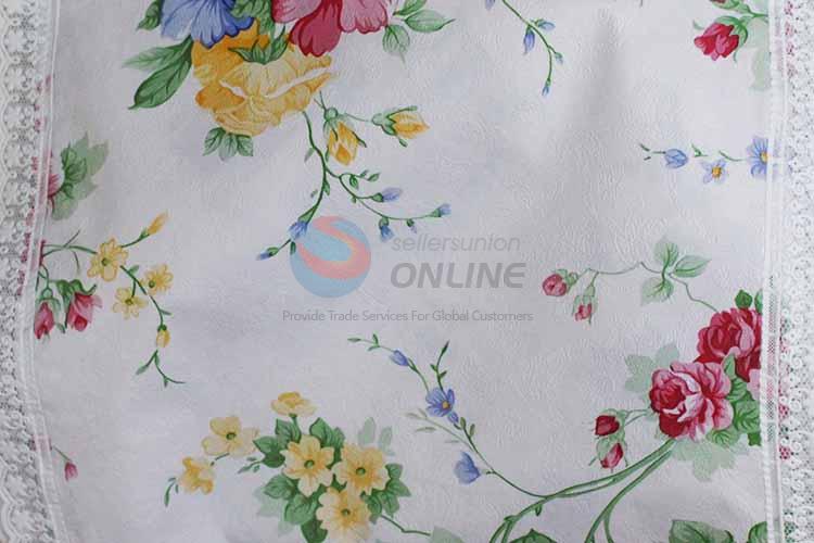 Pink Flower Pattern Easy Clean Table Mat/Placemat for Restaurants