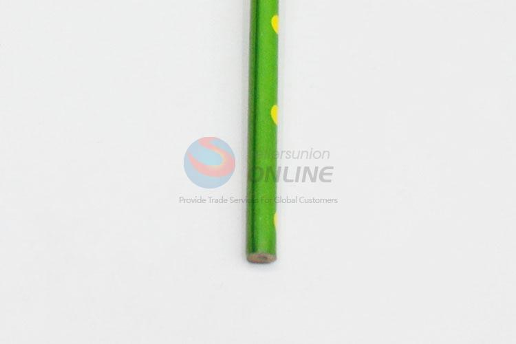 New Hot Selling Green Silm Animal Wooden Pencil