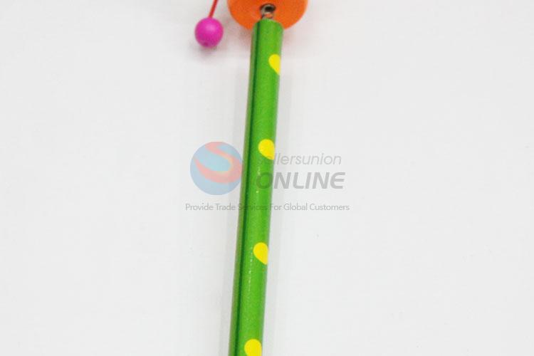 New Hot Selling Green Silm Animal Wooden Pencil