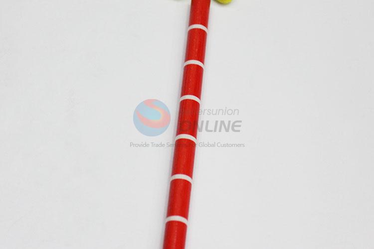 Wholesale Price Pencil Design Silm Yellow Star Shape Wooden Pencil