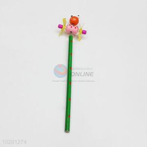 6Pcs/Opp Green Silm Wooden Pencils Creative Gift For Kids