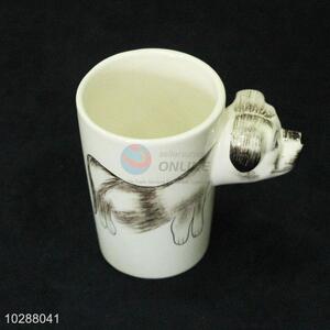 Promotional Ceramic Cup with AnimalHandle for Sale