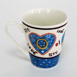 Heart Pattern Ceramic Cup/Coffee Cup