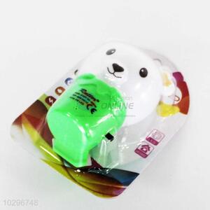 Best cute green&white low price bear shape night light