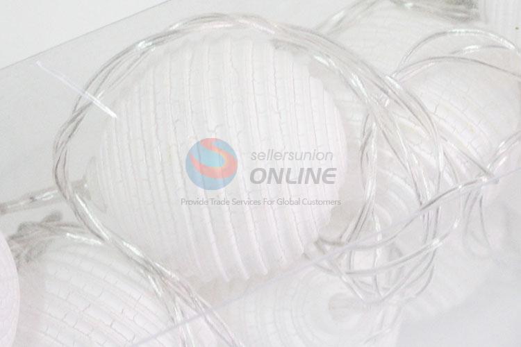 Beautiful White Color Ball Light for Christmas Wedding Party