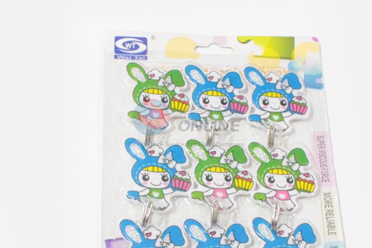 Cheap Price Rabbit Shape Lovely Sticky Hooks