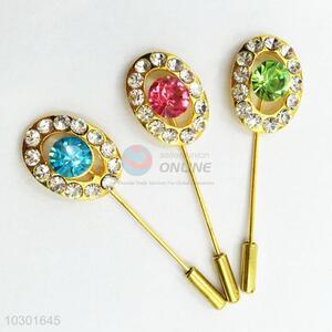 Popular Decorative Rhinestone Brooch Pin for Sale