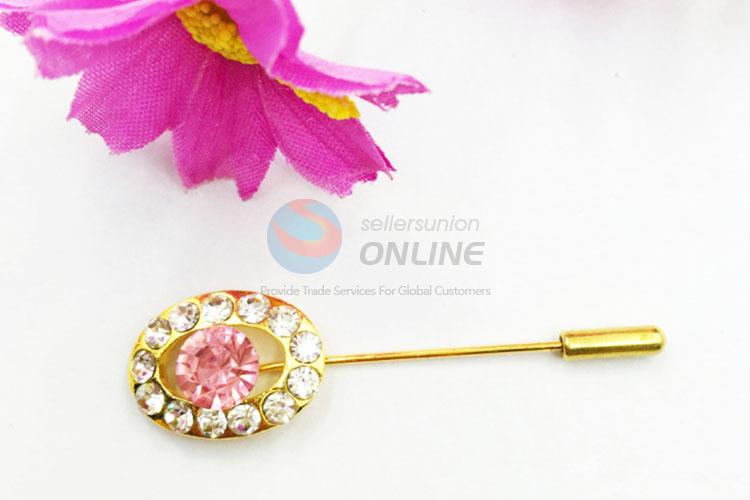 Popular Decorative Rhinestone Brooch Pin for Sale