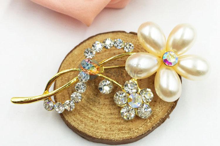 Best Selling Beautiful Women Rhinestone Brooch/Breastpin