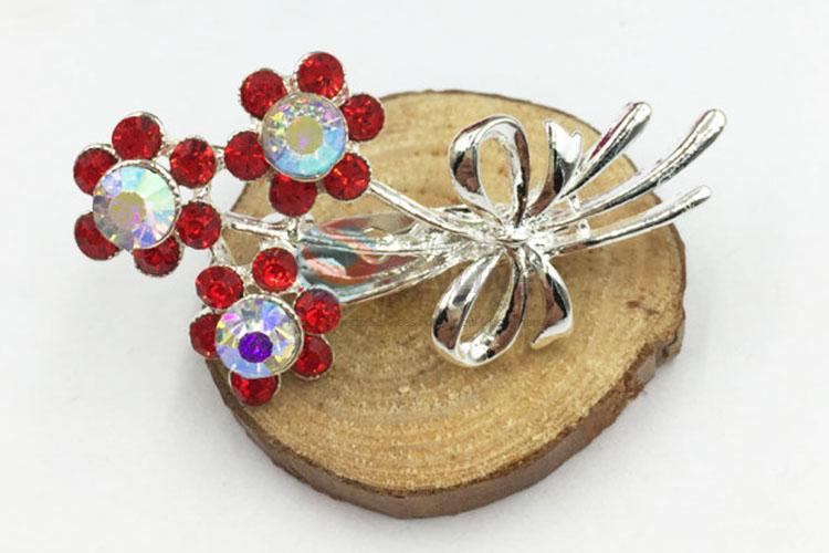 Factory Direct Rhinestone Brooch for Wedding Invitations