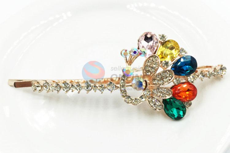 Pretty Cute Hair Accessories Rhinestone Hair Clips Hairpin