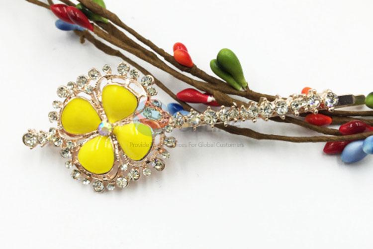 Cheap Price Hairpins for Ladies, Rhinestone Hair Barrettes