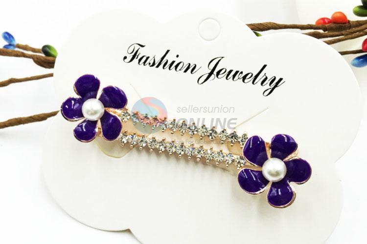 Factory Direct Hair Accessories Rhinestone Hair Clips Hairpin