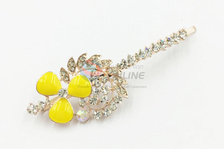 New Arrival Hair Accessories Rhinestone Hair Clips Hairpin