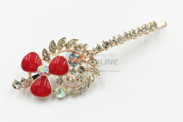 New Arrival Hair Accessories Rhinestone Hair Clips Hairpin