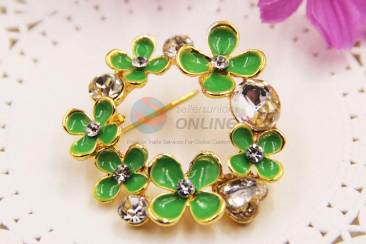 Factory Direct Crystal Rhinestone Breastpin Brooch Pin