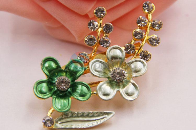 Crystal Rhinestone Breastpin Brooch Pin for Promotion