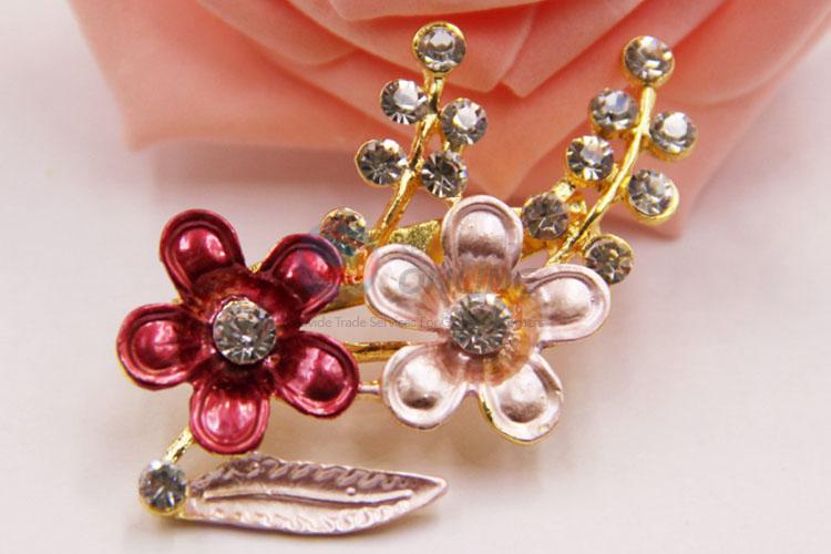 Crystal Rhinestone Breastpin Brooch Pin for Promotion