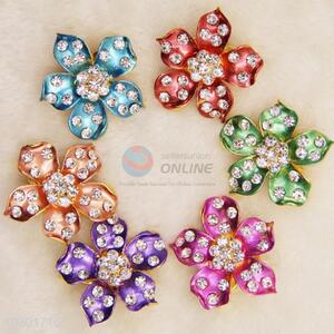 Hot Sale Rhinestone Pave Wedding Brooches Breastpin