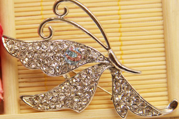 New Arrival Rhinestone Pave Wedding Brooches Breastpin