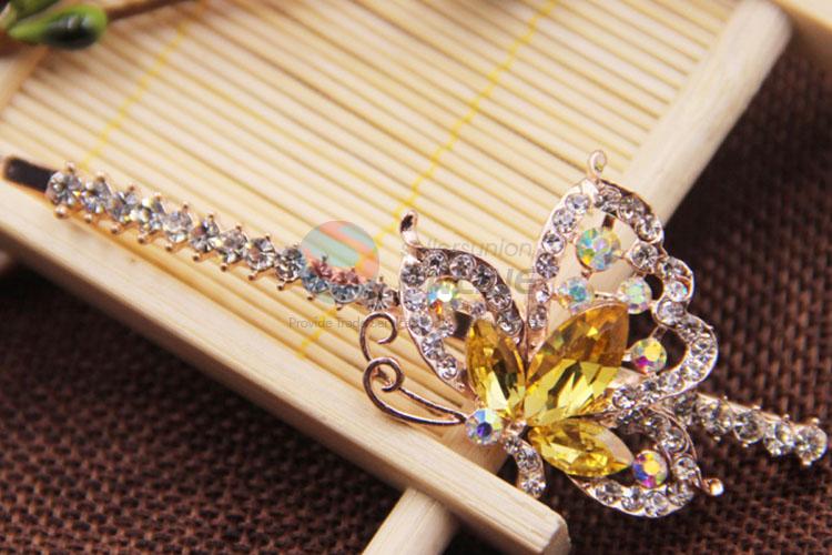 China Factory Hairpins for Ladies, Rhinestone Hair Barrettes