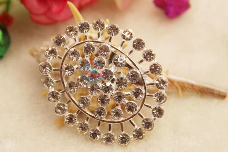 Best Selling Rhinestone Pave Wedding Brooches Breastpin