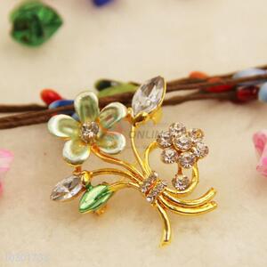 Rhinestone Pave Wedding Brooches Breastpin  for Promotion