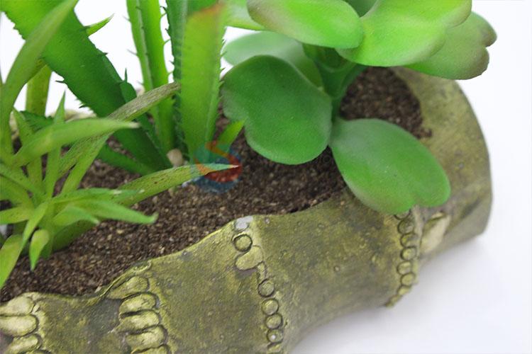 Crazy selling bamboo root modelling simulation succulent plants